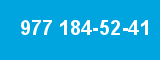 977 184-52-41 977 184-52-41